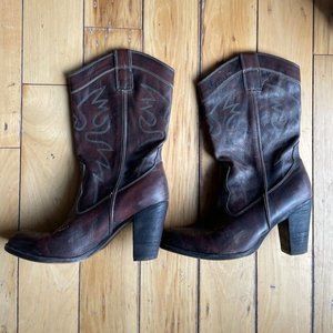 ALDO cowboy boots women's size 40